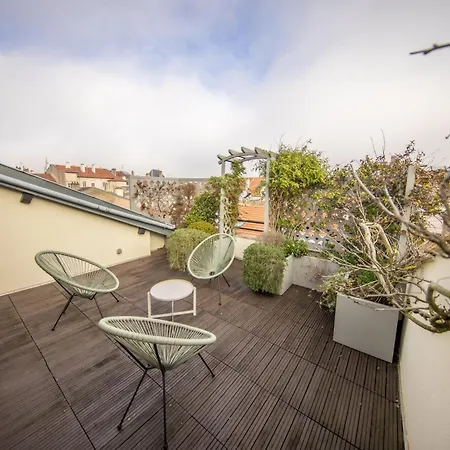Loft Design Avec Toit-terrasse En Hyper Centre Apartamento Nancy