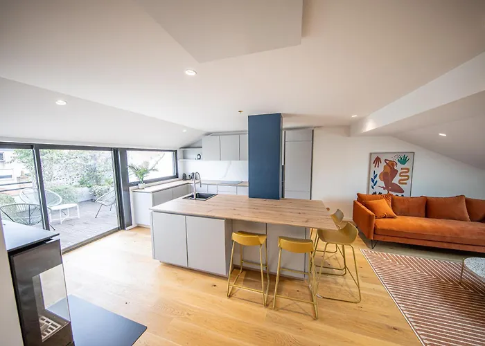 Loft Design Avec Toit-terrasse En Hyper Centre Apartmán Nancy